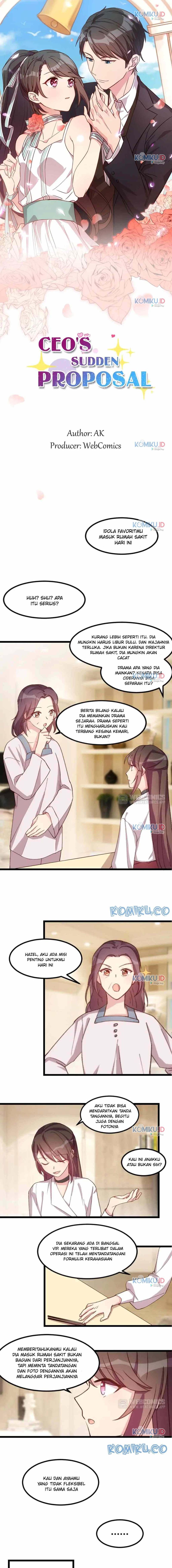 CEO’s Sudden Proposal Chapter 81 Gambar 1